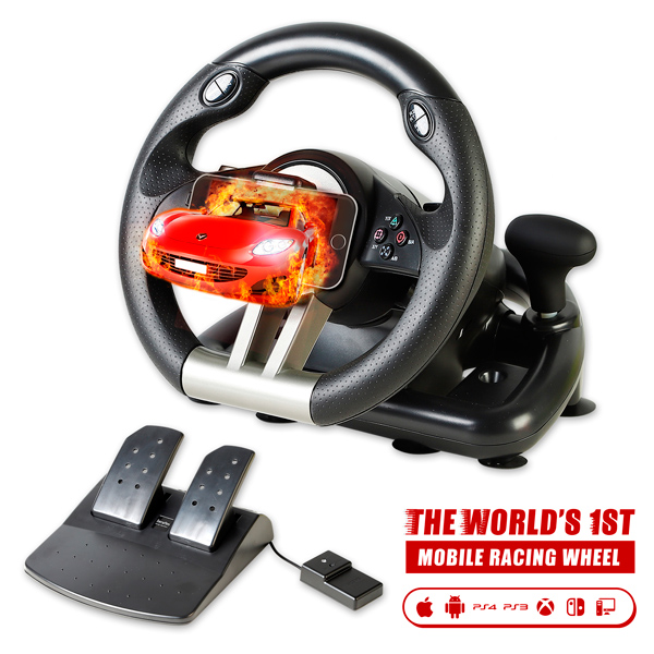 Serafim R1+ 方向盤組 /支援多平台 Android iOS PS4 Switch PC Serafim R1+,Serafim R1,Serafim,方向盤,賽車架,手機,PS4,SWITCH,ios