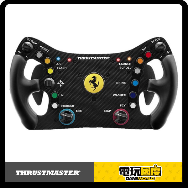 TM FERRARI 488 GT3 WHEEL ADD-ON / 支援T300以上、T598 / PS5 PS4 PC / 圖馬斯特 Thrustmaster / 台灣公司貨 TM,圖馬斯特,Thrustmaster,FERRARI 488 GT3,T598,T818,T300,盤面,F1,直驅