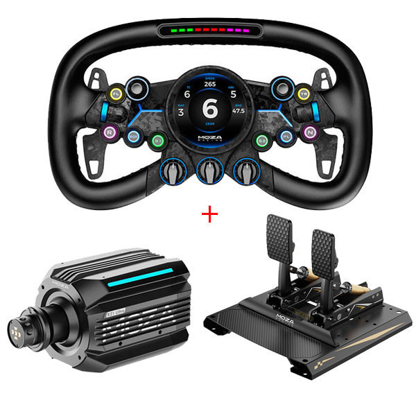 【頂級 熱銷】MOZA R21 Ultra DD 旗艦 直驅 方向盤 F1盤 套餐 / 魔爪 台灣公司貨 MOZA,R21 Ultra,直驅,基座,CS V2P,RS V2,方向盤,Mbooster,主動式踏板