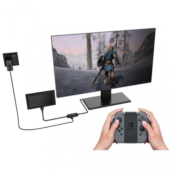 C-FORCE 多功能轉接器 【CF010】 免HDMI線轉接器 Switch Samsug Dex ※ 台灣公司貨一年保固  Nintendo Switch,Switch,轉接器,NS,原廠底座,華為,充電,三星,Mac,CFORCE