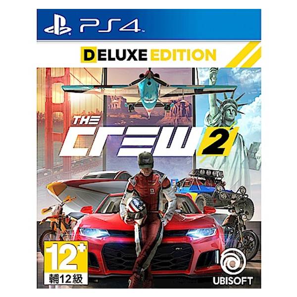 PS4 飆酷車神 2：動力世界 ※ 豪華版 ※ 繁體中文版 PS4,飆酷車神 2：動力世界,繁體中文版,飆酷車神,動力世界,The Crew