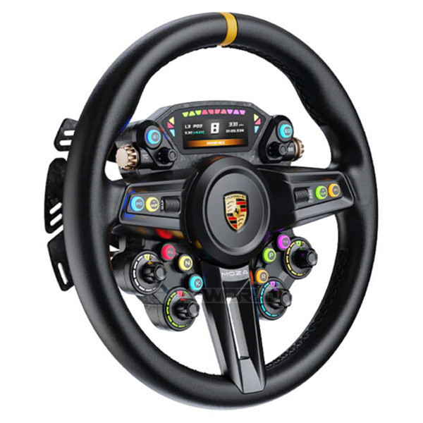 【預購】Porsche 保時捷 911 GT3 RS 授權 聯名 方向盤 MOZA / 台灣公司貨 賽車模擬,FANATEC,GT,DD Pro,直驅式,方向盤組,PS授權 ,Gran Turismo,跑車浪漫旅,moza