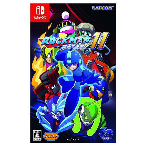 NS 洛克人 11：命運的齒輪！！ ※ 中文版 ※  Rockman 預購,PS4,洛克人,Rockman,Megaman,NS,Nintendo Switch,SWITCH,洛克人 11：命運的齒輪！！,命運的齒輪