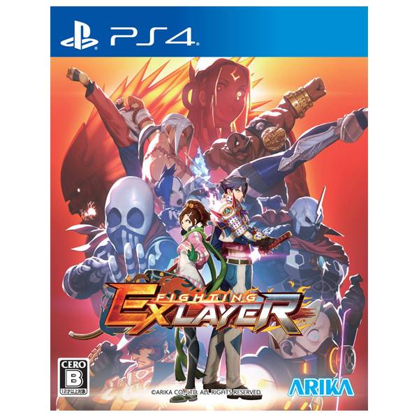 PS4 Fighting EX Layer  // 中文版 //   PS4,Fighting EX Layer,中文版,ARIKA,格鬥,對戰,故事模式,連線