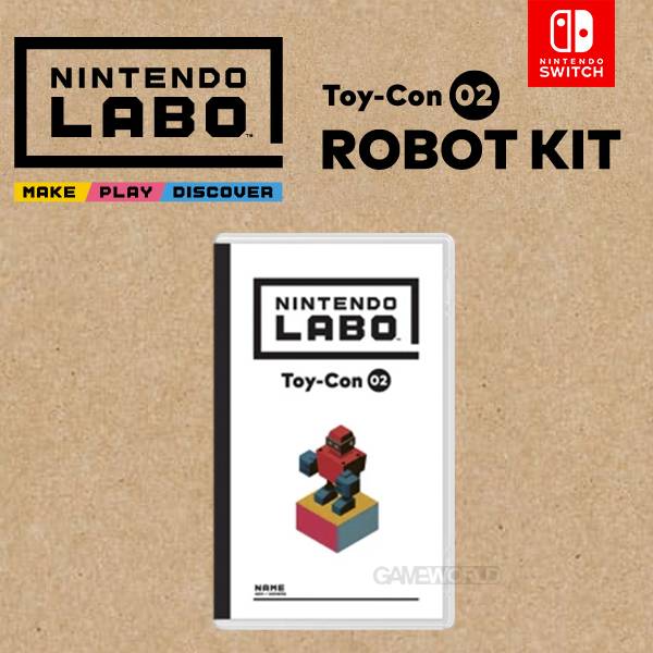 Nintendo LABO 任天堂實驗室 ROBOT KIT Toy-con02 ※ 日文版 ※ Nintendo Switch 【最強優惠】 NS,任天堂 LABO,LABO,ROBOT,VARIETY,Toy-con,Nintendo Switch,NINTENDO LABO,NINTENDO,NS LABO
