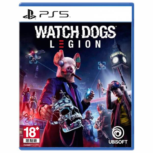 PS5 看門狗：自由軍團 / 中文 反抗軍版 預購,PS4,PS5,看門狗,2020,中文版,自由軍團,自由性高,多人