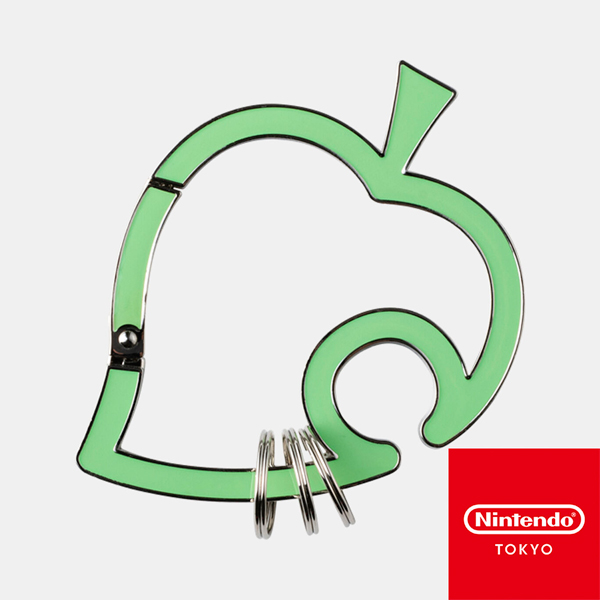 動物森友會 / 金屬 葉子 鑰匙圈 / Nintendo TOKYO 動物森友會,葉子,鋅合金,吊飾,鑰匙圈,周邊小商品,Nintendo,TOKYO,動森,日本