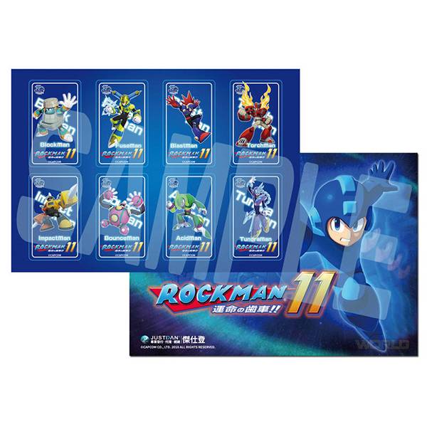 【門市兌換】洛克人11 酷卡 贈品,兌換,門市會員,電玩國度,全境封鎖,T恤,T-shirt,衣服,特典,