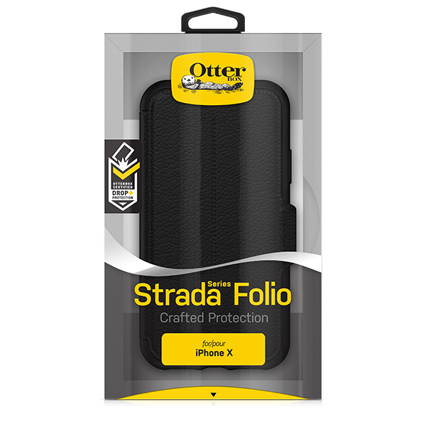 【年終出清 全新品】iPhone X / Xs OtterBox Symmetry Leather Folio 真皮 保護殼【純黑】 IPhone,手機殼,保護殼,軍規,防摔,OtterBox,X,XS,11,11PRO