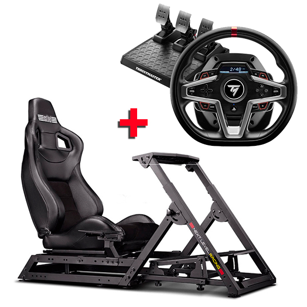 【PS5、XBOX 適用】T248 系列 方向盤組＋NLR Wheel Stand 2.0 + GTSEAT ADDON / 賽車椅＋賽車架 / NEXT LEVEL RACING NLR,GTSEAT ADDON,後段,賽車椅,Wheel Stand 2.0,PS5,XBOX,T248