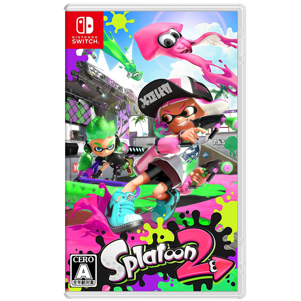 NS 漆彈大作戰 2 美版 / Nintendo Switch NS,漆彈,漆彈大作戰,亞日版,台灣代理版,Nintendo Switch,SWITCH,烏賊娘,烏賊,噴漆