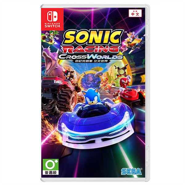 【預購】NS 索尼克賽車 交叉世界 / 中文版 Nintendo Switch NS,索尼克賽車 交叉世界,中文版,Nintendo Switch,Switch,賽車,競速,索尼克