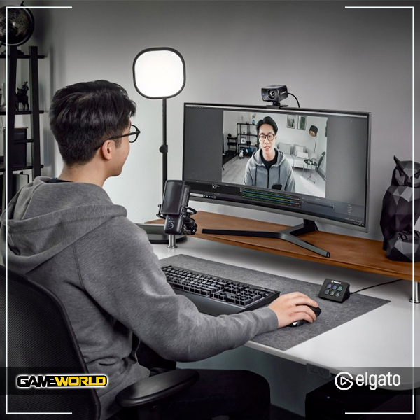 KEY LIGHT Air 場景燈 LED 打光燈 / 德國 ELGATO / 直播神器 / 台灣公司貨 KEY LIGHT,場景燈,LED,補光燈,Elgato,圓剛,打光燈,直播設備,桌上式