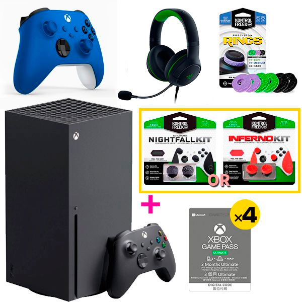 Xbox Series X + XGPU 3個月＋XBOX 遊戲 / 光碟機版 / 台灣公司貨 Xbox Series X,XBOX,遊戲機,電視遊樂器,台灣公司貨,XBOX ONE,XSX,XSS,光碟機