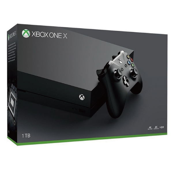微軟 Xbox One X 主機 ※ 真4K HDR ※ 支援 4K藍光播放 微軟,Xbox One X,黑潮版,電視遊樂器,XBOXONE,Xbox One S