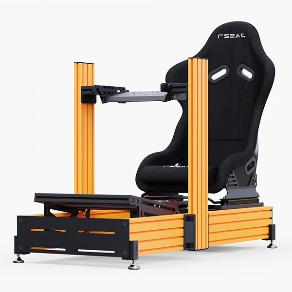 RSEAT 鋁擠型 頂級 高強度 賽車架 A1 PRO GT / 下鎖式 / 包含桶椅 / 可升級 FiA級 動態模擬 / 台灣公司貨 RSEAT,A1 PRO GT,鋁擠,賽車架,方向盤,MOZA,Thrustmaster,動態模擬,D-BOX