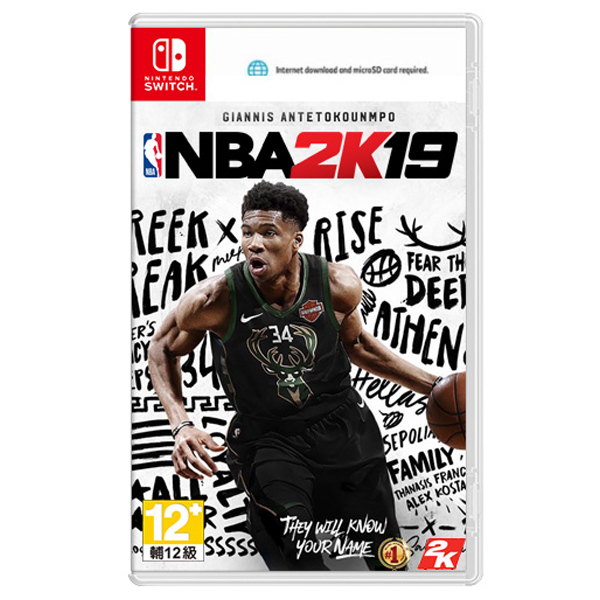 NS NBA 2K19 // 中文 一般版 // 美國職業籃球 2019 // Nintendo Switch PS4,NS,NBA 2K19,中文版,美國職業籃球,NBA,2K19,SWITCH,任天堂