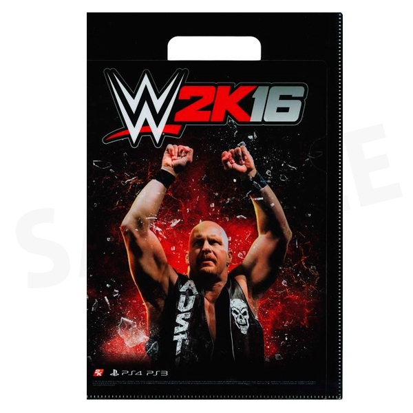 【門市兌換】2K16 WWE 資料夾 贈品,兌換,門市會員,電玩國度,全境封鎖,T恤,T-shirt,衣服,特典,