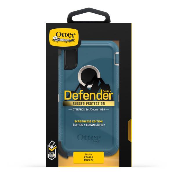 【年終出清 全新品】iPhone X / Xs OtterBox Defender 防禦者系列 保護殼 【藍綠色】 螢幕通空設計版 IPhone,手機殼,保護殼,軍規,防摔,OtterBox,X,XS,11,11PRO