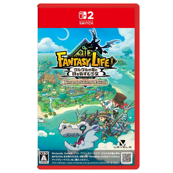 【預購】NS2 奇幻生活 i 轉圈圈的龍和偷取時間的少女 / 日版封面 / 可更新成中文版 Nintendo Switch NS,PS5,奇幻生活 i 轉圈圈的龍和偷取時間的少女,NS2,奇幻生活,RPG,角色扮演,養成