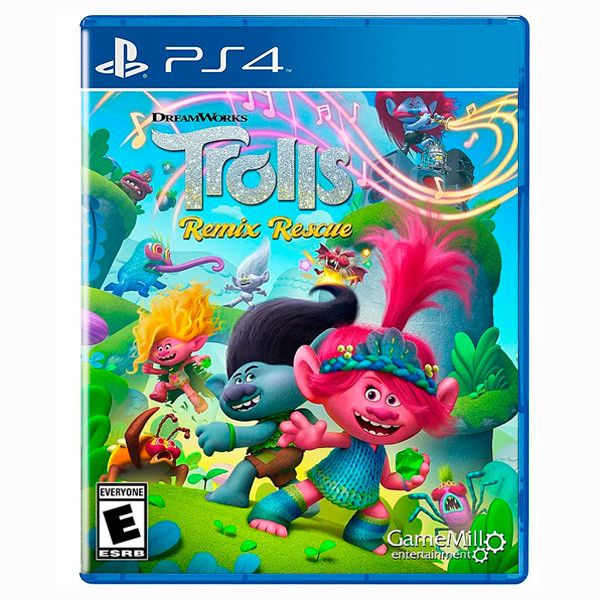 PS4 夢工廠魔髮精靈：混音救援 / 英文版 / DreamWorks Trolls Remix Rescue NS,PS4,PS5,XBOX,夢工廠全明星賽車,英文版, DreamWorks All-Star Kart Racing,動作,冒險