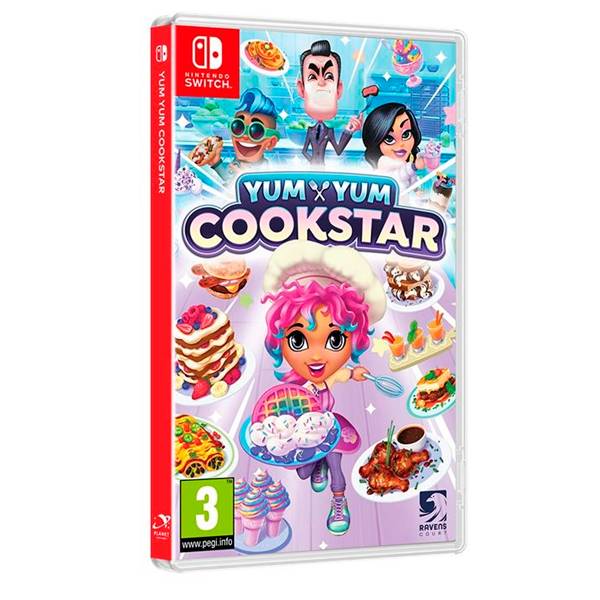 NS Yum Yum 美味巨星 / 中英文版 NS,Yum Yum 美味巨星,cooking mama,做菜,煮菜,中文,過關,美味巨星