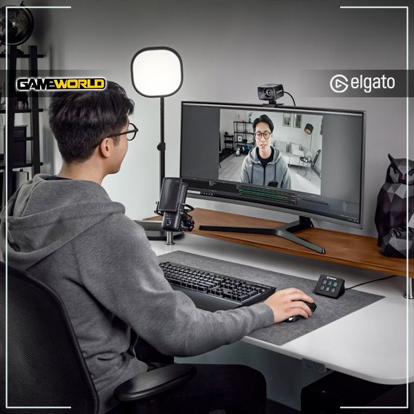 FHD 1080p 60FPS 網絡攝像頭 Facecam / 德國 ELGATO /直播神器 / 台灣公司貨 攝影機,1080p,60FPS,攝像頭,Facecam,Elgato,圓剛,youtuber,鏡頭,直播