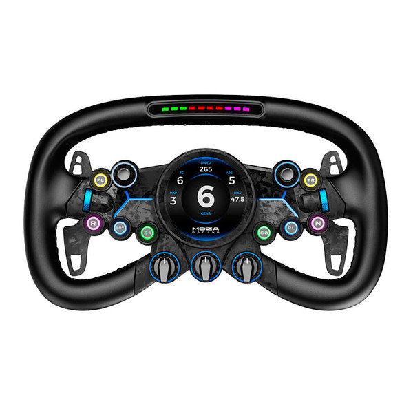 MOZA 魔爪 MOZA Vision GS Wheel 盤面 / VGS / 台灣公司貨 MOZA,Vision GS Wheel,盤面,GS,方向盤,魔爪,UI系統,R5,直驅,賽車模擬,VGS