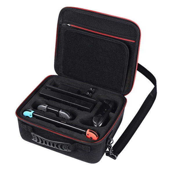 NS 良值 IINE 二代 旅行 硬殼收納 旅行包 // 手提 + 肩背 背包 // 原廠品質 // Nintendo Switch 良值,NS,任天堂,Nintendo Switch,Switch,硬殼包,大容量,攜帶,旅行包,主機收納,保護包
