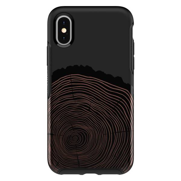 【年終出清 全新品】iPhone X / Xs OtterBox Symmetry Graphic 炫彩幾何系列 保護殼 【深沉年輪】 IPhone,手機殼,保護殼,軍規,防摔,OtterBox,X,XS,11,11PRO