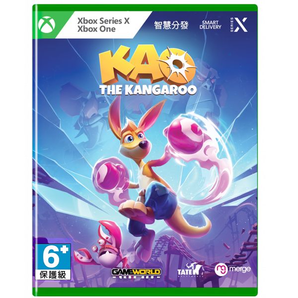 XBOX 袋鼠小天王 / 簡中英文版 PS4,PS5,XI,NS,袋鼠小天王,簡中英文版,冒險,3D,拳擊,動作