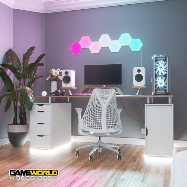 Nanoleaf 智能 Shapes 系列 限定套裝組 / 台灣公司貨 Nanoleaf,智能,方塊燈,擴充版,台灣公司貨,siri,語音控制,Shapes,六角燈,三角
