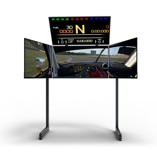 NLR Elite 獨立式 四螢幕架 / 電視架 / NEXT LEVEL RACING / 台灣公司貨 NLR,Elite,鋁擠架,單螢幕,螢幕架,高強度,台灣公司貨,四螢幕,電視架,Next Level Racing