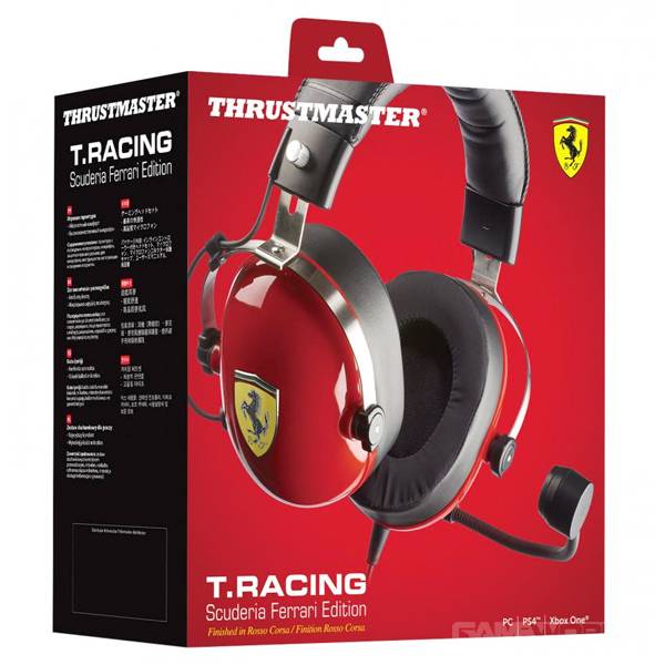 【限量特仕版】TM 法拉利版 耳機 T.Racing Scuderia Ferrari Edition ※ THRUSTMASTER TM,法拉利,耳機,T.Racing,Scuderia Ferrari Edition,THRUSTMASTER