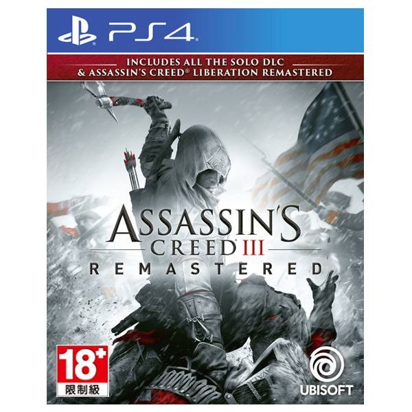 【二手】PS4 刺客教條3 * 中文重製版 * 預購,PS4,刺客教條 3 重製版,中文版,Assassin’s Creed III Remastered,刺客教條,重製版,Assassin’s Creed,Remastered,大革命