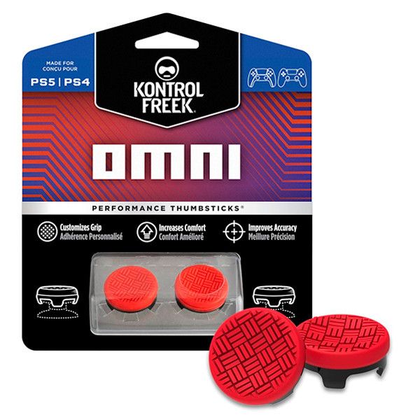 KontrolFreek - Omni Black 頂級 3D 類比套 桿套 / PS4 PS5 / 台灣公司貨 KontrolFreek,Omni Black,類比套,PS4,PS5,XBOX,黑色,保護,止滑,舒適