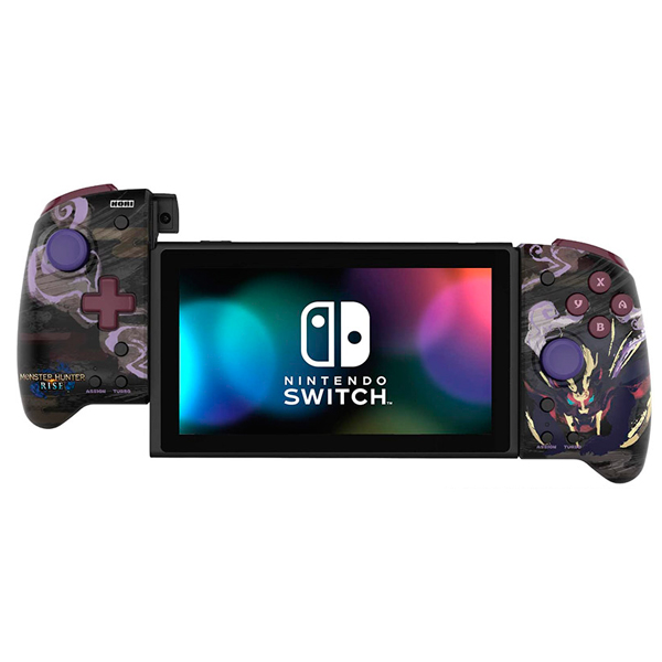 NS HORI 魔物獵人 崛起 便攜式專用控制器 NS,joy-con,HORI,魔物獵人,崛起,收納包,絨布,控制器,SWITCH