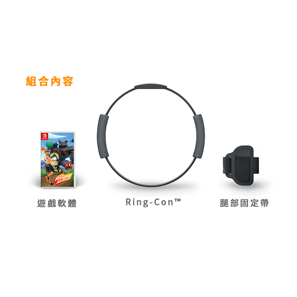 NS 健身環大冒險 同捆組 / 遊戲＋健身環＋綁腿 原廠盒裝組 / Ring-Con / 台灣公司貨 NS,PS4,健身,健身環大冒險,同捆組,Ring-Con,體感,運動,拳擊