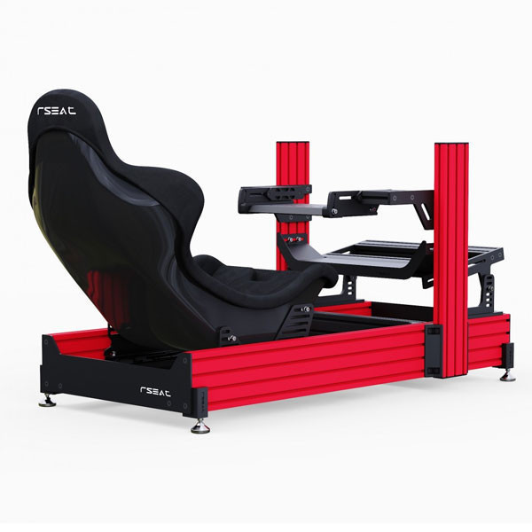 RSEAT 鋁擠型 頂級 高強度 賽車架 A1 PRO FORMULA  / 下鎖式 / 包含桶椅 / 可升級 FiA級 動態模擬 / 台灣公司貨 RSEAT,A1 PRO GT,鋁擠,賽車架,方向盤,MOZA,Thrustmaster,動態模擬,D-BOX