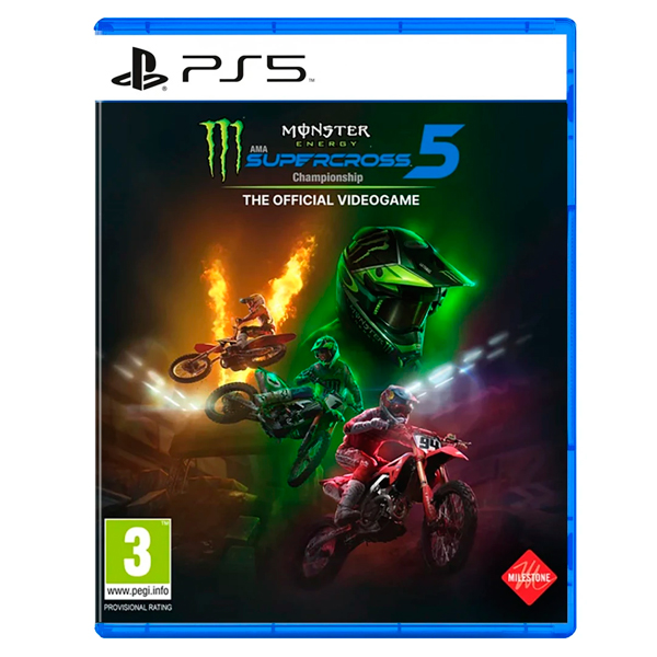 PS5 怪獸超級越野車錦標賽 5 / 英文版 PS5,怪獸超級越野車錦標賽 5,英文版,SUPERCROSS 5,超級越野車錦標賽,賽車,錦標賽,5,競速,熱血,單人