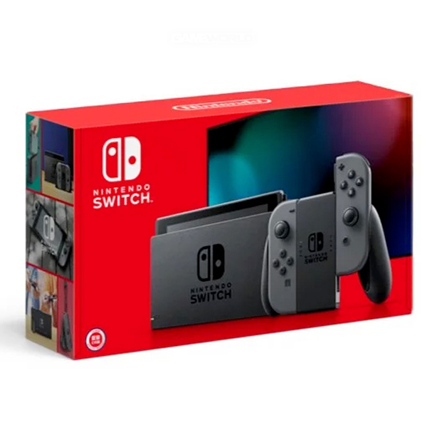 NS 灰灰色手把 【電力加強款】主機 ＋ JOY-CON＋硬殼包 鋼化保護貼 / 台灣代理公司貨 / 任天堂 Nintendo Switch 任天堂,SWITCH,NINTENDO,NS,Nintendo SWITCH,公司貨,台灣,代理,switch 主機,主機
