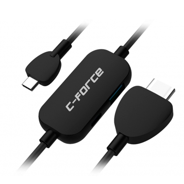 C-FORCE 多功能轉接器 【CF010】 免HDMI線轉接器 Switch Samsug Dex ※ 台灣公司貨一年保固  Nintendo Switch,Switch,轉接器,NS,原廠底座,華為,充電,三星,Mac,CFORCE
