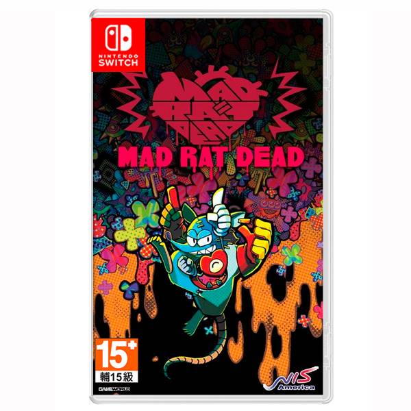 NS 瘋狂小白鼠 死 / 中文一般版 NS,瘋狂小白鼠 死,中文版,一般版,瘋狂小白鼠,節奏,動作,mad rat dead,暴力