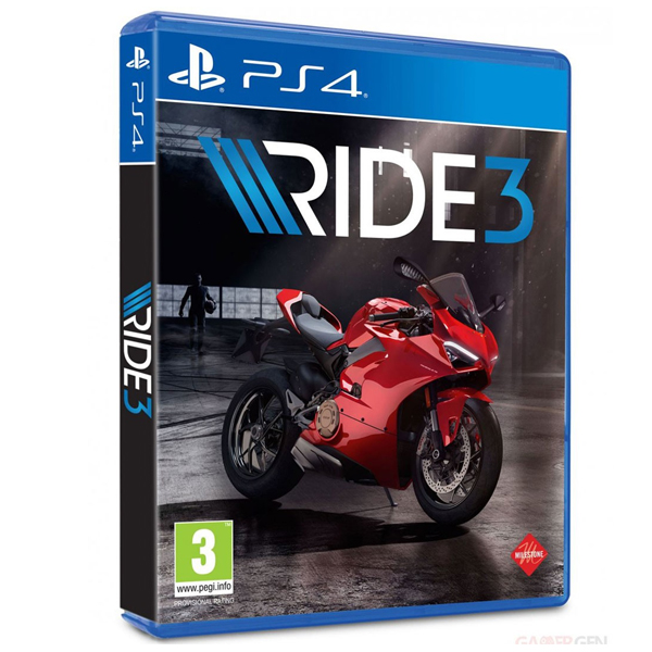 PS4 Ride 3  // 亞英版 //   PS4,RIDE3,亞英版,摩托車,競速,3D,重機