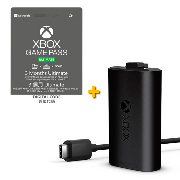 Xbox 同步 充電式電池 + USB-C 纜線 充電線 / XGPU 3M /  台灣公司貨 Xbox Series X,Xbox Series s,XBOX,充電式電池,USB-C,纜線,充電線,充電器