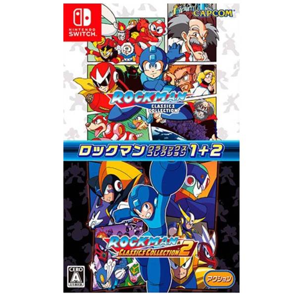 NS 洛克人 傳奇合輯 1+2 ROCKMAN ※亞日版※ Nintendo Switch NS,Nintendo Switch,SWITCH,洛克人,傳奇合輯 1+2,ROCKMAN,亞日版,Nintendo Switch