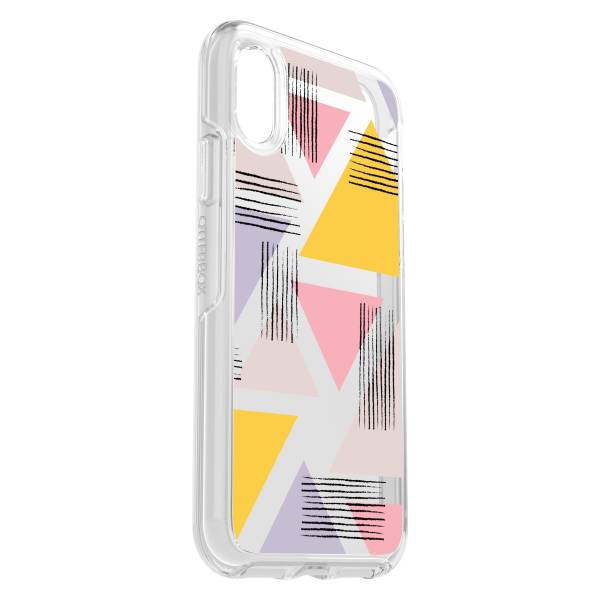 【年終出清 全新品】iPhone Xs Max OtterBox Symmetry Clear 炫彩幾何系列 保護殼 【甜蜜三角】 IPhone,手機殼,保護殼,軍規,防摔,OtterBox,X,XS,11,11PRO
