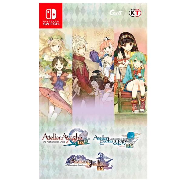 NS 黃昏之鍊金術士 三部曲 3合1 實體包 / 中文版 預購,PS4,NS,煉金術師,黃昏,三重包,左老師,中文版,實體,RPG
