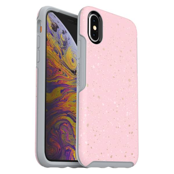 【年終出清 全新品】iPhone X / Xs OtterBox Symmetry Graphic 炫彩幾何系列 保護殼 【粉紅泡泡】 IPhone,手機殼,保護殼,軍規,防摔,OtterBox,X,XS,11,11PRO