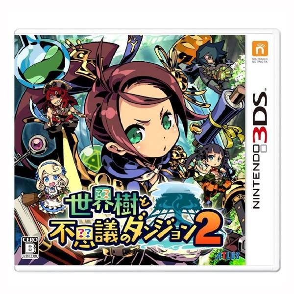3DS 世界樹與不可思議的迷宮 2＊日文版＊Etrian Mystery Dungeon 2 3DS,世界樹與不可思議的迷宮 2,日文版,Etrian,Mystery,Dungeon 2
